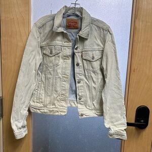 Levi's Off-White Denim Jacket
